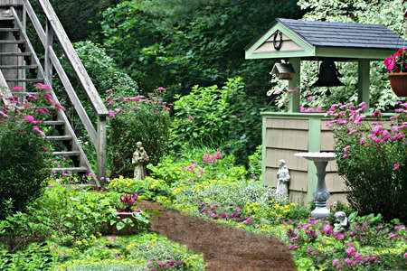 English Gardenの写真素材