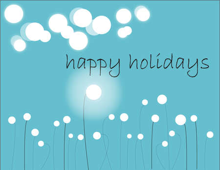 Christmas greeting card with textのイラスト素材