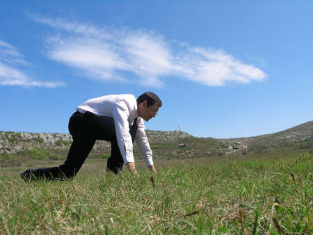 Get ready! Anytime and anywhere.        の写真素材