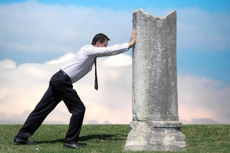  Hardworking.Metaphor,Sisyphean taskの写真素材