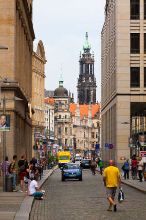 Dresden. A beautiful city on the river Elbe.のeditorial素材