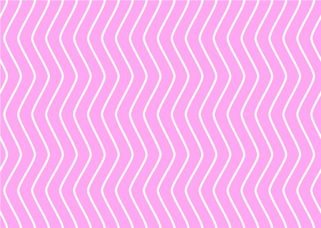 Alternate zigzag lines of pink and white, Alternation of pink and white stripes seamless pattern, Modern style pattern, Sweet style, Cute pattern vector for Gift wrapping paper Tablecloth or draperyのイラスト素材