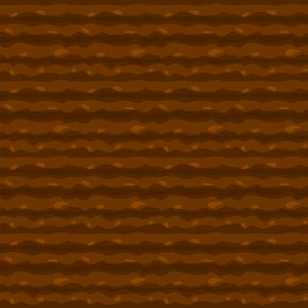 Ground seamless texture. Game UI for the game farm.のイラスト素材