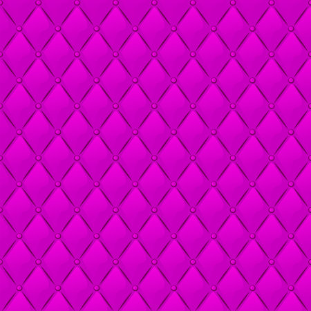 Seamless pattern purple quilted textile texture for wallpaper.のイラスト素材