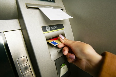 ATM machineの写真素材