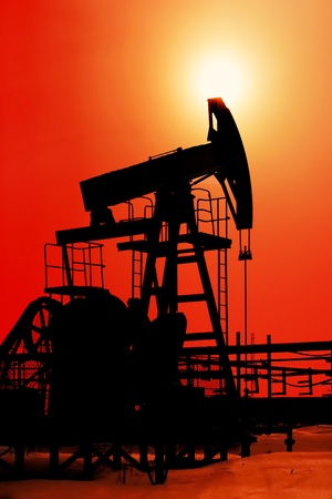 Oil derrickの写真素材