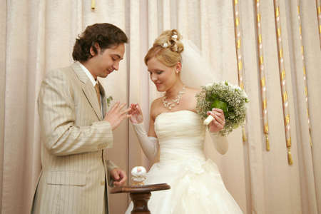 Newly-married の写真素材