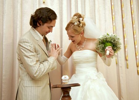 Newly-married の写真素材