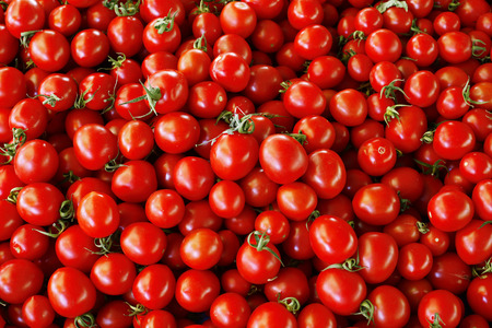 heap of tomatoesの写真素材