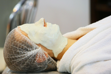 facial maskの写真素材