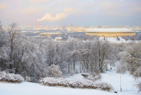 Moscow panoramaの写真素材
