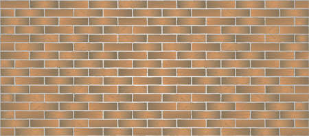 Brick wall seamless pattern. Vector graphics. Background, abstraction.のイラスト素材