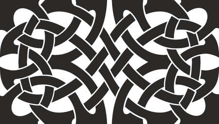 Vector symbol, ornament, tattoo. beautiful vector illustration. Drawings on the body, ancient symbols.のイラスト素材