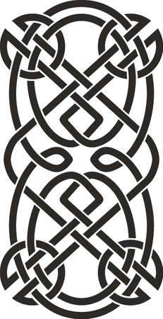 Vector symbol, ornament, tattoo. beautiful vector illustration. Drawings on the body, ancient symbols.のイラスト素材