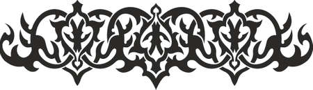 Vector symbol, ornament, tattoo. beautiful vector illustration. Drawings on the body, ancient symbols.のイラスト素材