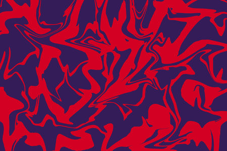 Liquid cover poster with modern uv color. Multicolored abstract geometric pattern with smooth shapes.の写真素材