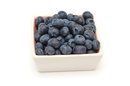 Blueberries in the potの写真素材