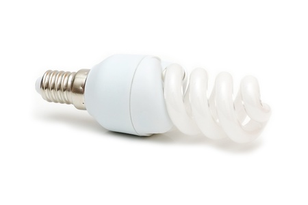 Electrical fluorescent energy-saving lamp   の写真素材