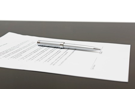 signing contract