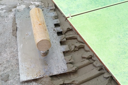 tiling renovationの写真素材