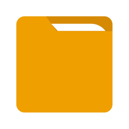 Icon flat of documents and files isolated on whiteのイラスト素材
