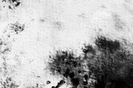Black ink on the paper abstract watercolour texture backgroundの写真素材
