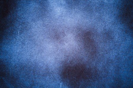 Blue canvas texture grunge backgroundの写真素材