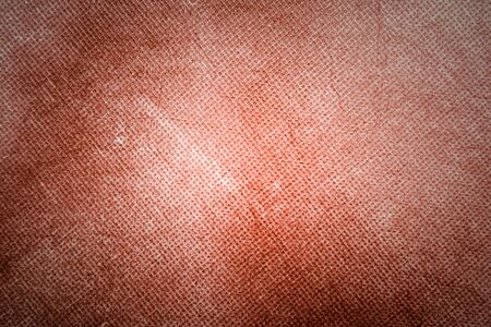 Brown canvas texture grunge backgroundの写真素材