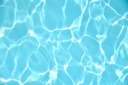 Water abstract background  in the swimming poolの写真素材