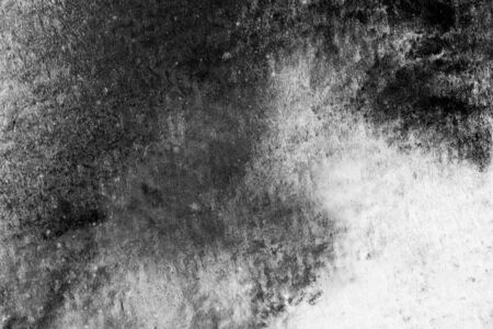 Black ink on the paper abstract watercolour texture backgroundの写真素材
