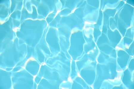 Water abstract background  in the swimming poolの写真素材