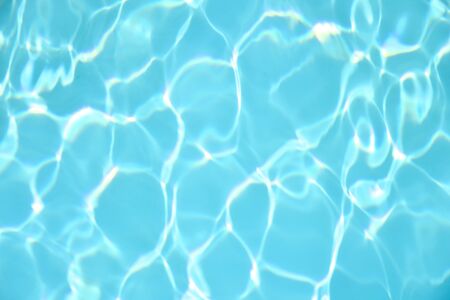 Water abstract background  in the swimming poolの写真素材