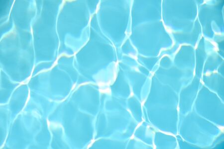 Water abstract background  in the swimming poolの写真素材