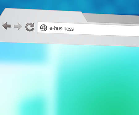 E-Business Browser Backgroundの写真素材