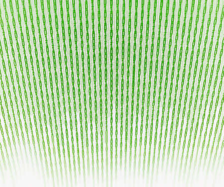 Green Binary Matrix Backgroundの写真素材