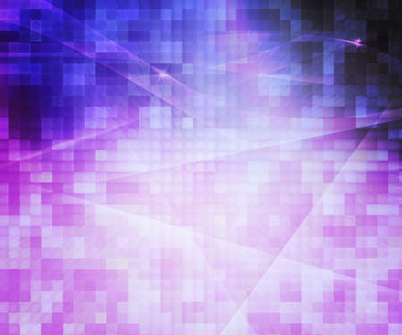 Violet Pixels Abstract Background