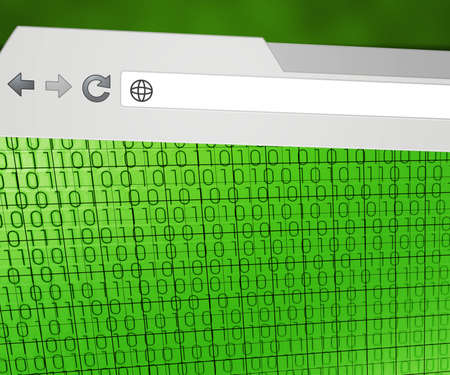Digital Web Browserの写真素材