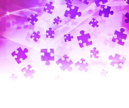 Pink Abstract Puzzle Backgroundの写真素材