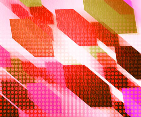 Red Download Concept Backgroundの写真素材