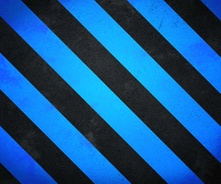Blue Warning Stripes Backgroundの写真素材