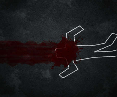 Crime Sceneの写真素材