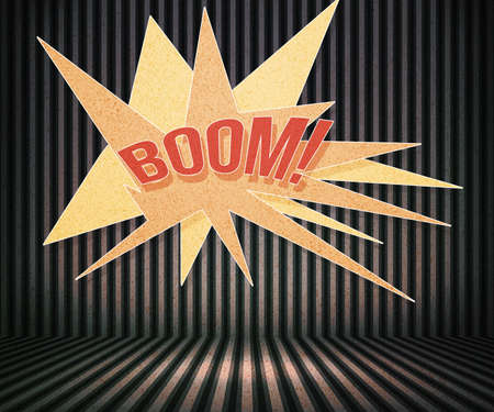 Boom Vintage Room Backgroundの写真素材
