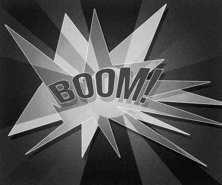 Gray Boom Vintage Backgroundの写真素材