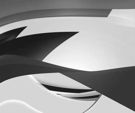 Black Shapes Backgroundの写真素材