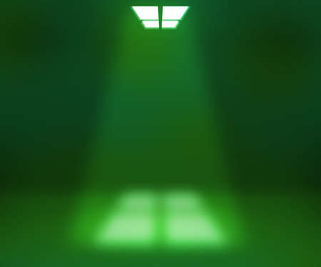Top Spotlight Green Room Backgroundの写真素材