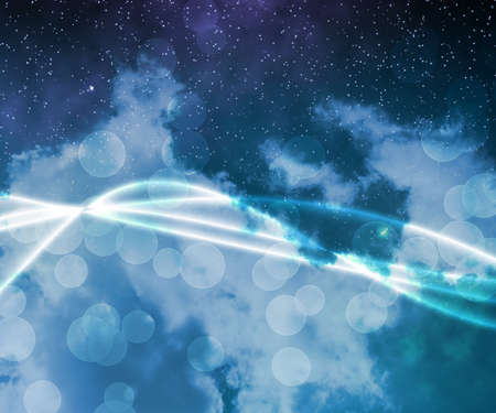 Sky Abstract Tech Background