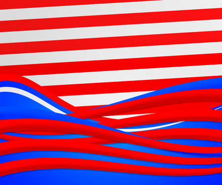 American Independence Day Backgroundの写真素材
