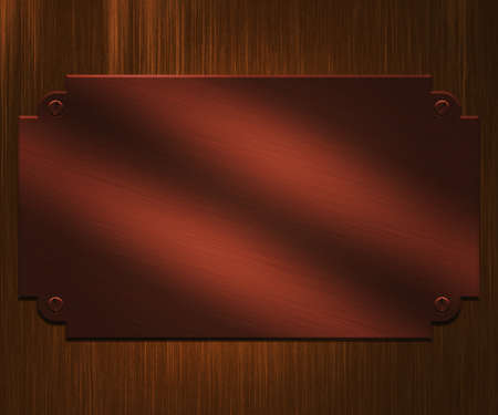 Bronze Plate Backgroundの写真素材