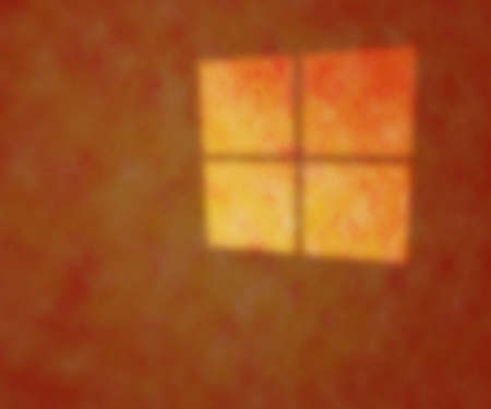 Orange Light on the Studio Texture
