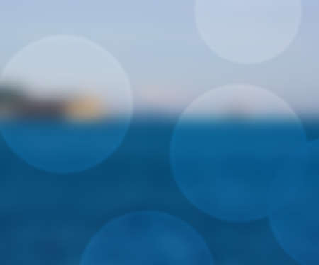 Ocean Bokeh Backgroundの写真素材